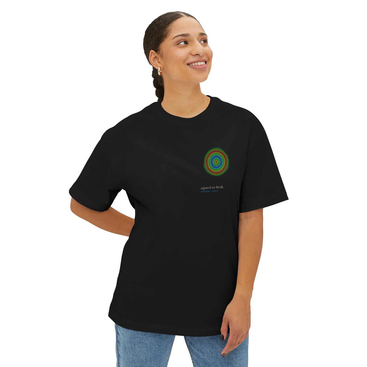 No Two Alike — Fingerprint Human Rights Tee | UNSEEN