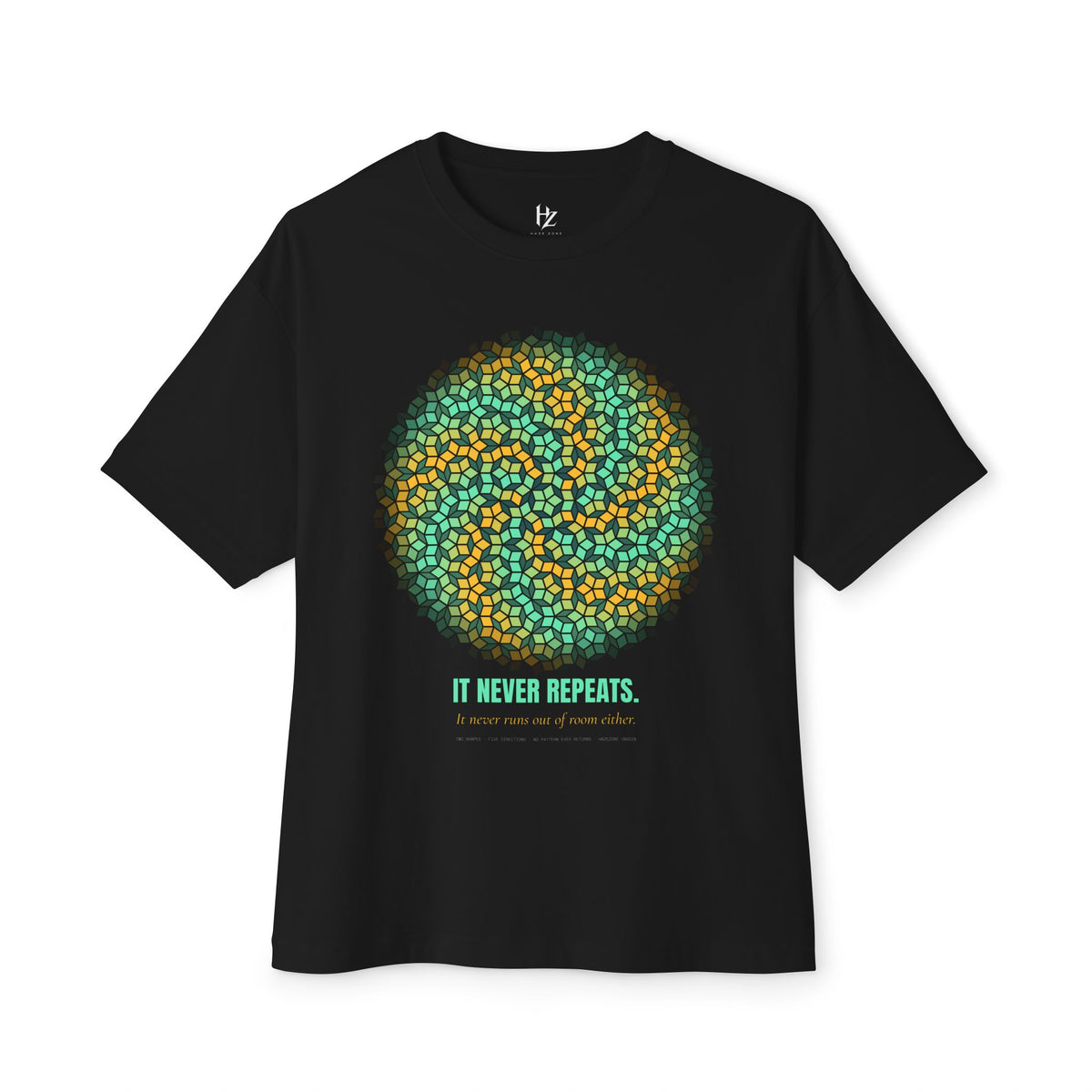 Never Repeats — Penrose Tiling Tee | UNSEEN