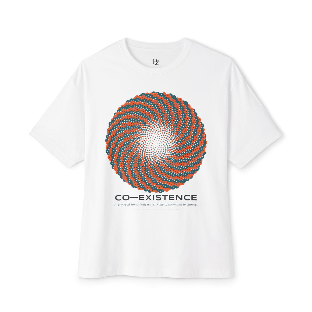 Co-Existence — Sunflower Spiral Tee | UNSEEN