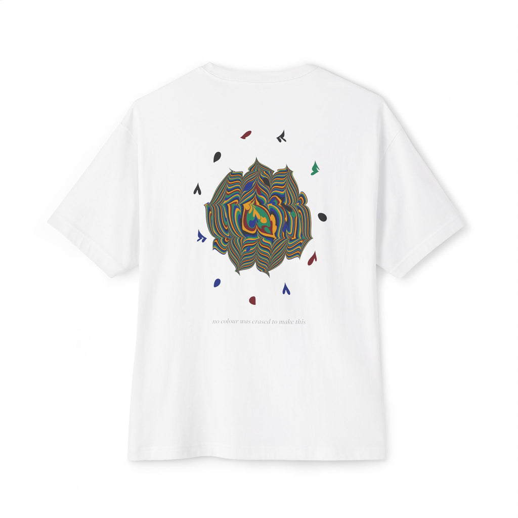 Every Drop Made Room — Marbled Flower Tee | UNSEEN