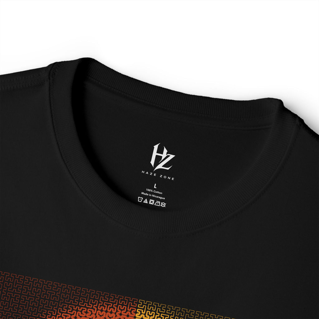 One Line — Peace Sign Hilbert Curve Tee | UNSEEN